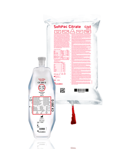 SoftPac Citrate SelectBag for hemodialysis